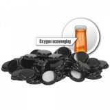 Kronkorken 26 mm - sauerstoffabsorbierend - schwarz - 1.000 St.