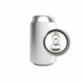 Aluminiumdose 33 cl silber mit CDL202-Deckel - 275 St.