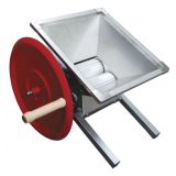 Traubenmühle 10 l mit Trichter aus Edelstahl