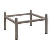 Nardi Kit Cube High 70 Untergestell für Tisch Cube 70 - tortora - Länge: 70 cm, Höhe: 33,5 cm, Tiefe: 70 cm