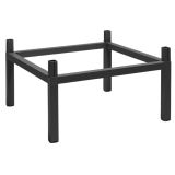 Nardi Kit Cube High 70 Untergestell für Tisch Cube 70 - antracite - Länge: 70 cm, Höhe: 33,5 cm, Tiefe: 70 cm