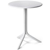 Nardi Step Outdoor Beistelltisch - bianco - Länge: 60,5 cm, Höhe: 76,5 /40 cm , Tiefe: 60,5 cm