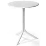 Nardi Spritz Outdoor Beistelltisch - bianco - Länge: 60,5 cm, Höhe: 76,5 /40 cm , Tiefe: 60,5 cm