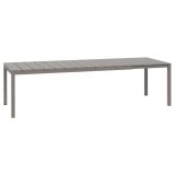 Nardi Rio 210 Ext. Outdoor Tisch - tortora - Länge: 210/280 cm, Höhe: 75 cm, Tiefe: 100 cm