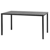 Nardi Cube 140 Outdoor Tisch - antracite - Länge: 140 cm, Höhe: 75,5 cm, Tiefe: 80 cm