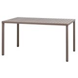 Nardi Cube 140 Outdoor Tisch - tortora - Länge: 140 cm, Höhe: 75,5 cm, Tiefe: 80 cm