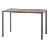 Nardi Cube Outdoor Tisch - tortora - Länge: 70 cm, Höhe: 75,5 cm, Tiefe: 120 cm