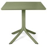 Nardi Clip80 Outdoor Tisch - agave - Länge: 80 cm, Höhe: 75 cm, Tiefe: 80 cm
