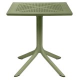 Nardi Clip70 Outdoor Tisch - agave - Länge: 70 cm, Höhe: 75 cm, Tiefe: 70 cm