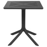 Nardi Clip70 Outdoor Tisch - antracite - Länge: 70 cm, Höhe: 75 cm, Tiefe: 70 cm