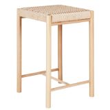 House Nordic Abano Hocker - natural - 42x42x66,5 cm
