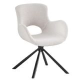 2er Spar-Set | House Nordic Amorim Stuhl - off-white: 58x59x82,5 cm