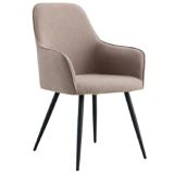 2er Spar-Set | House Nordic Harbo Stuhl - stone: 65x57x87 cm