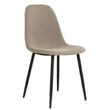 2er Spar-Set | House Nordic Stockholm Stuhl - stone: 50x47x86 cm