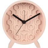Karlsson Honeycomb Tischwecker - pink - 15 x 6 x 13 cm