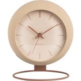 Karlsson Nirvana Globe Tischuhr - sand brown - 25 x 14 x 21 cm