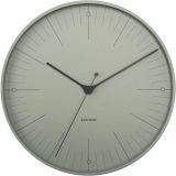 Karlsson Index Wanduhr - grayed jade - Ø 40 cm - Tiefe: 4,5 cm