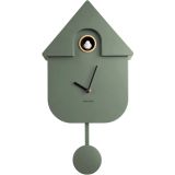 Karlsson Modern Cuckoo Wanduhr - jungle green - 21,5 x 41 x 8,5 cm