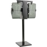 Karlsson Flip Clock No Case Mini Uhr - grayed jade/black - 20,5 x 35 x 10 cm