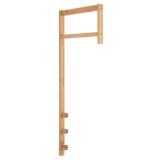 House Nordic Trento Kleiderstange mit Schwenkarm - natural - 30 x 3 x 82 cm