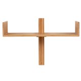 House Nordic Villa Wandregal XS - natural - 25 x 50 x 36 cm