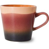HK living 70´s Ceramic Americano Tasse - rise - 260 ml - Höhe 8 cm