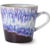 HK living 70´s Ceramic Americano Tasse - yeti - 260 ml - Höhe 8 cm