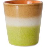 HK living 70's ceramics mug Kaffeebecher - eclipse - 180 ml - Ø 7,5 cm x H 8 cm