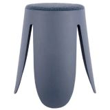 Leitmotiv Savor Hocker - denim blue - 44x46 cm