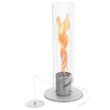 höfats SPIN 1200 Tischfeuer - grau - 23x23x54 cm