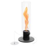 höfats SPIN 900 Tischfeuer - schwarz - 19x19x40,5 cm