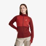 Hill Wool Fleece Damen Fired Brick, Größe:3XL - Damen > Oberteile > Fleece