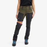 RVRC GP Pro Zip-off Pants Damen Dark Olive, Größe:L - Zip-off-hosen