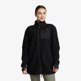 Bigfoot Long Pile Damen Jetblack, Größe:XL - Damen > Oberteile > Fleece
