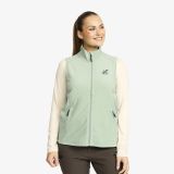 Essential Fleece Vest Damen Iceberg Green, Größe:S - Westen