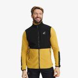 River Hybrid Fleece Herren Harvest Gold, Größe:4XL - Herren > Oberteile > Fleece