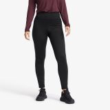 Alaska Fleece Lined Tights Damen Black, Größe:3XL - Outdoor Tights