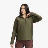 Ridge Half-zip Trek Shirt Damen Grape Leaf/Forest Night, Größe:L - Damen > Oberteile > Hemdblusen & Langarmshirts