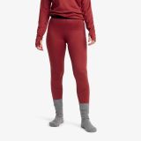 Waffle Baselayer Pants Damen Garnet, Größe:S - Damen > Funktionsunterwäsche
