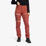 RVRC GP Pro Zip-off Pants Damen Cinnabar, Größe:M - Zip-off-hosen