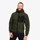 Sherpa Hoodie Herren Forest Night, Größe:M - Herren > Oberteile > Hoodies