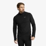 Prep Half-zip Top Herren Black/White, Größe:L - Herren > Oberteile > Hemden & Langarmshirts