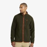 Canyon Full-zip Pile Fleece Herren Forest Night/Rusty Orange, Größe:M - Herren > Oberteile > Fleece