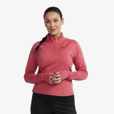Prep Half-zip Top Damen Holly Berry, Größe:S - Damen > Oberteile > Hemdblusen & Langarmshirts