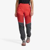 Dynamic Pro Wind Pants Damen Aurora Red/ Bossa Nova, Größe:3XL - Outdoorhose, Wanderhose & Trekkinghose
