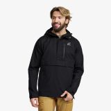 Rambler Lightweight Anorak Herren Black, Größe:M - Outdoorjacke, Regenjacke & Softshelljacke
