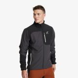 Ridge Trek Jacket Herren Black/Anthracite, Größe:2XL - Outdoorjacke, Regenjacke & Softshelljacke