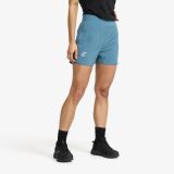 Rise 2-in-1 Shorts Damen Blue Ashes, Größe:XL - Damen > Hosen > Shorts