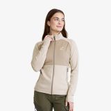 Hill Wool Fleece Damen Peyote, Größe:XS - Damen > Oberteile > Fleece