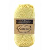 Scheepjes Catona Garn Unicolor 403 Lemonade